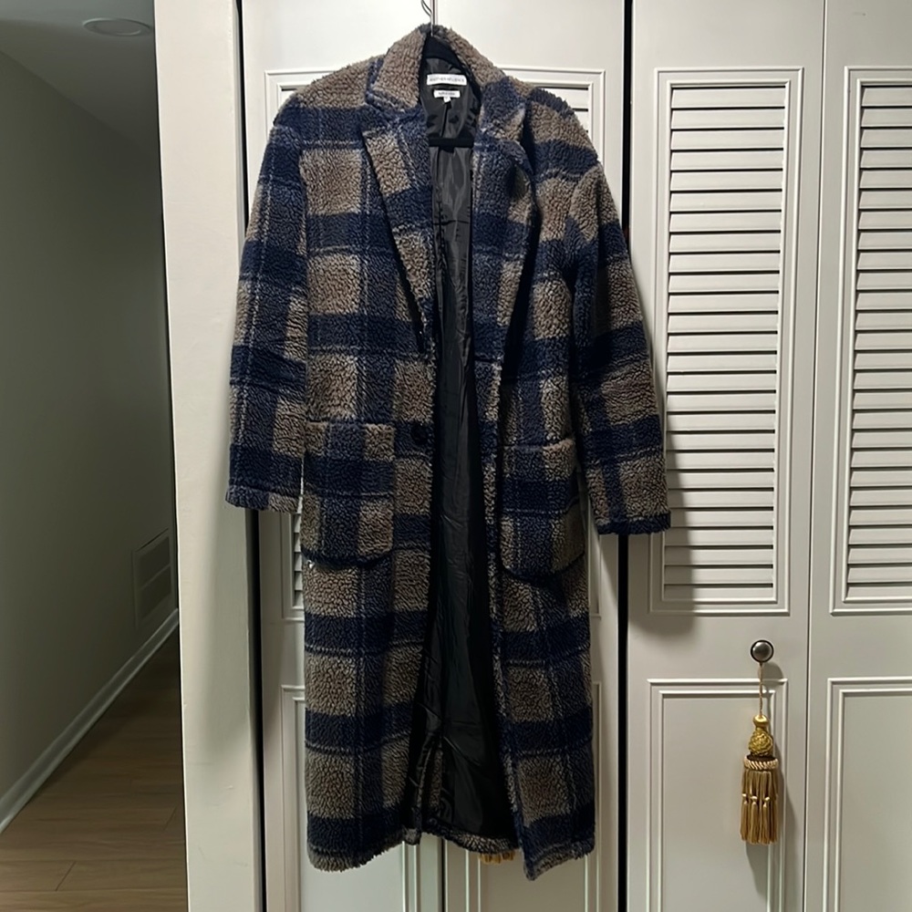 Longline Teddy Coat